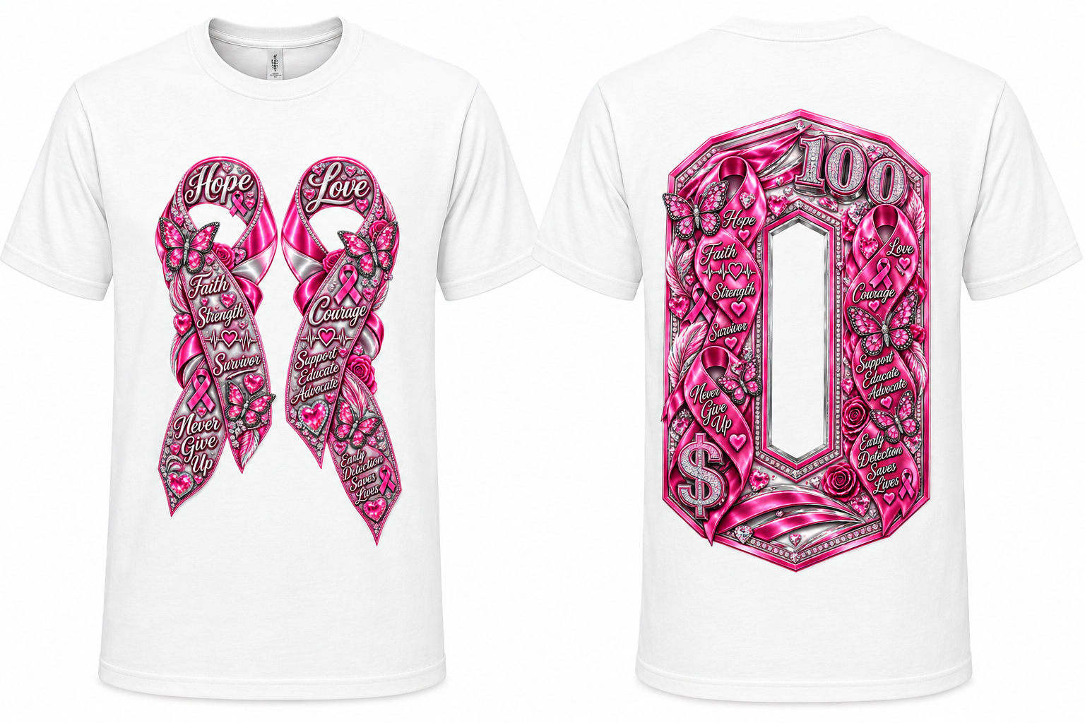 OMILLIONS Strength & Hope Awareness Tee