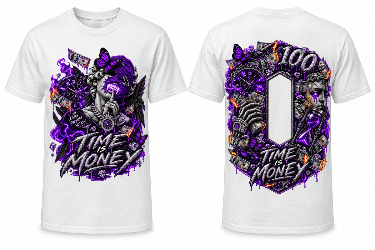 OMILLIONS Time Is Money Tee - OMILLIONS