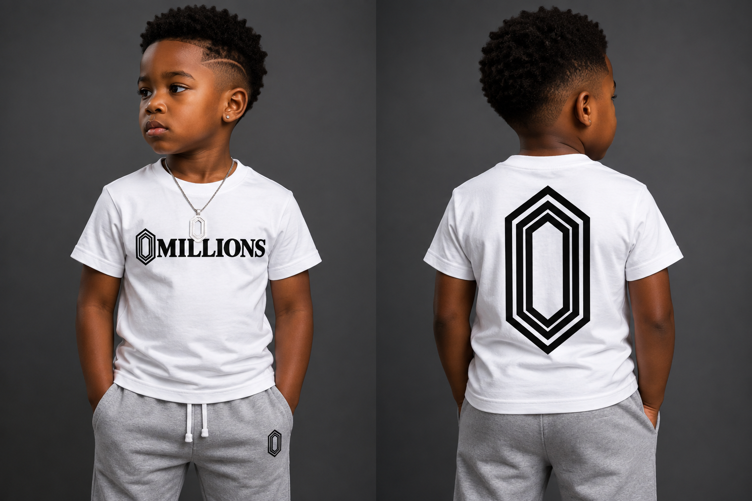 OMILLIONS First Class Kids Tee