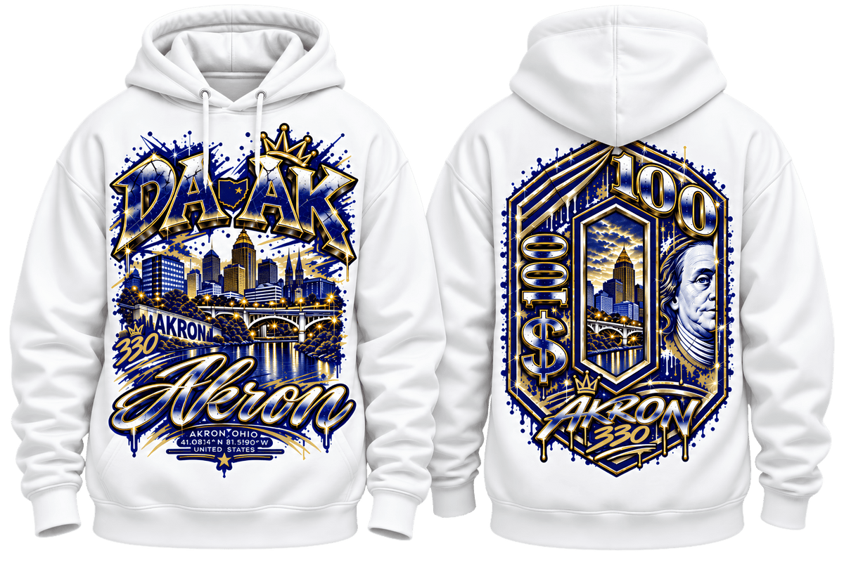 OMILLIONS 330 Hoodie – Akron Legacy Edition - OMILLIONS