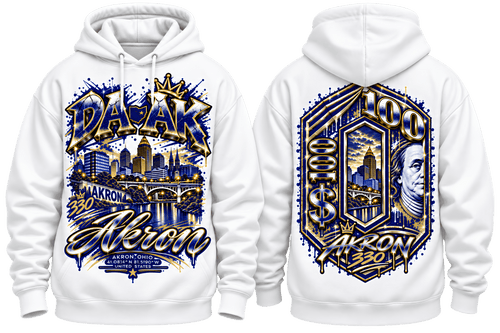 OMILLIONS 330 Hoodie – Akron Legacy Edition - OMILLIONS