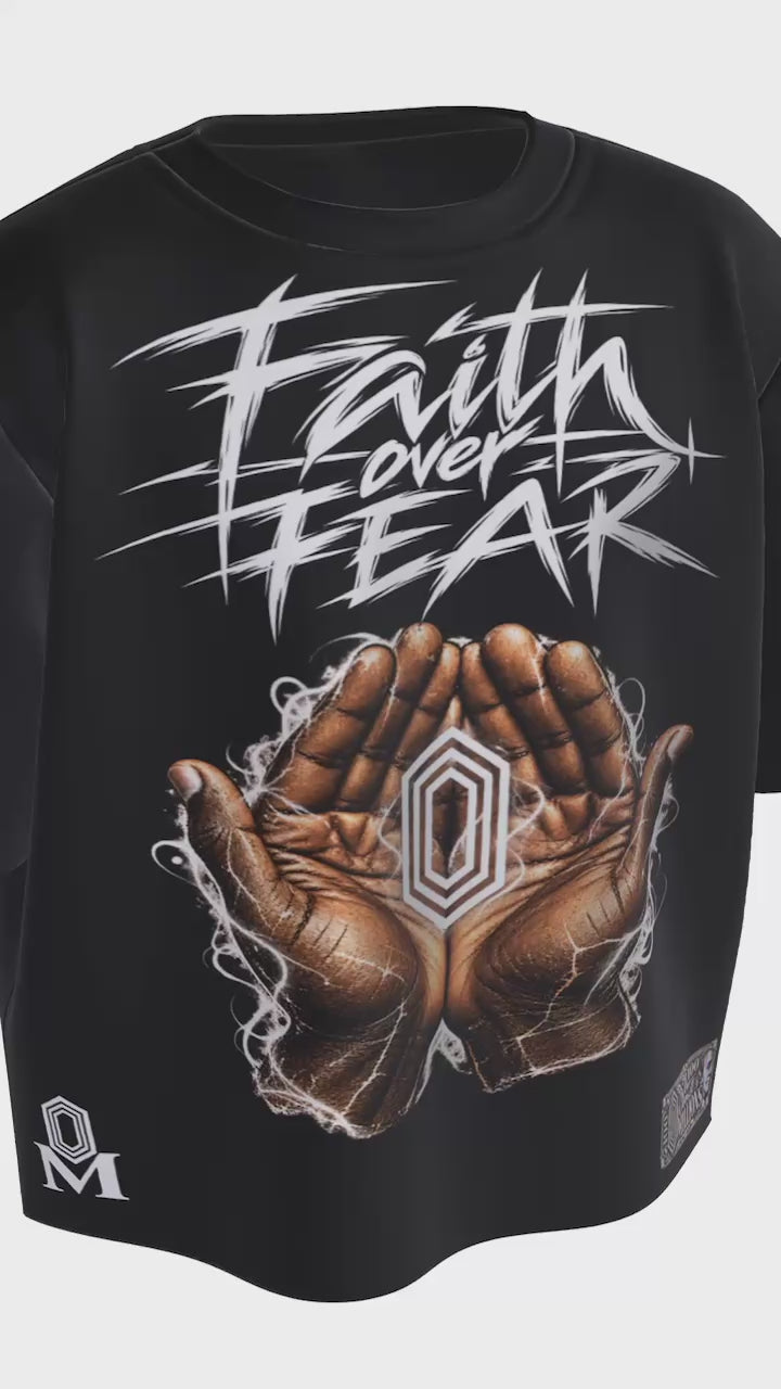 OMILLIONS Faith Over Fear Tee